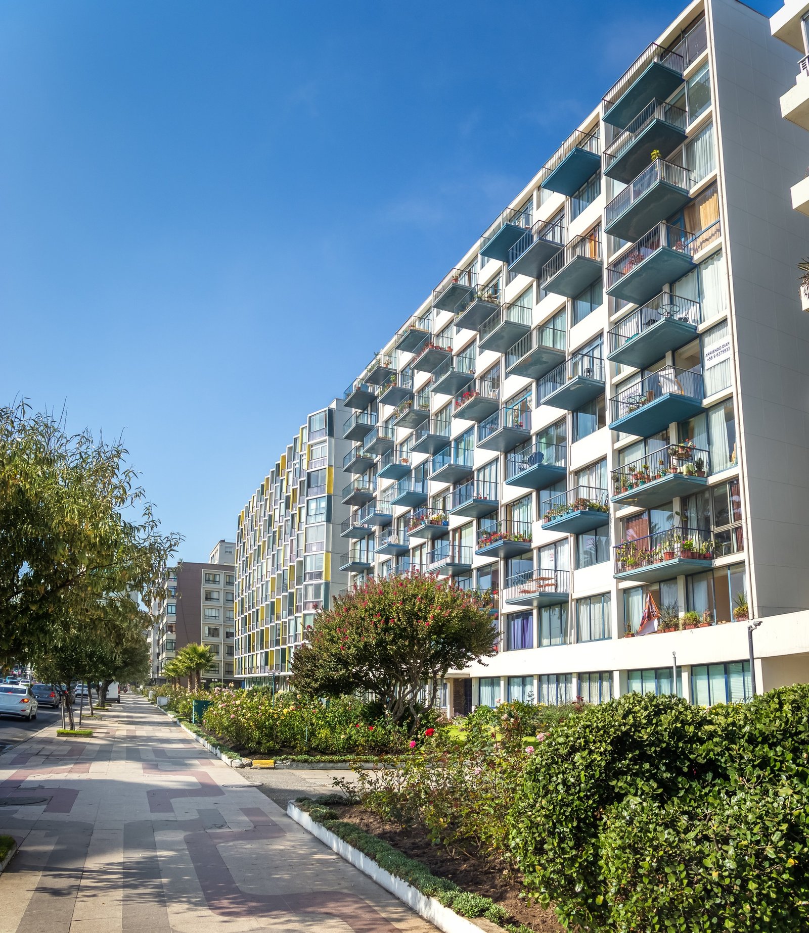 Residential Buildings at Nueva Marina Street - Vina del Mar, Chile